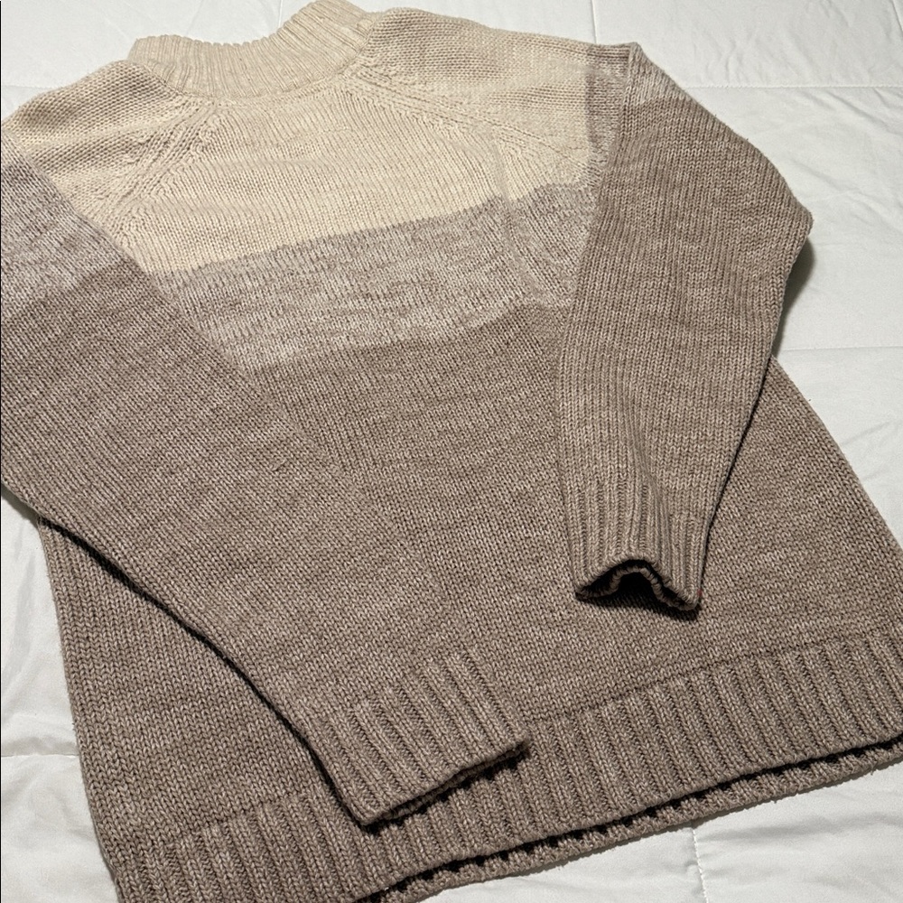 Weatherproof Vintage Cream Knit Sweater